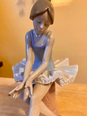 NAO by Lladró "Seated Ballerina"